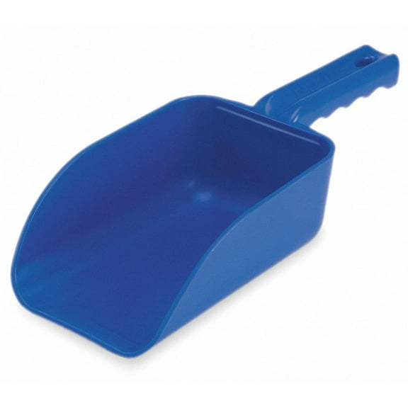 Remco Small Hand Scoop,Poly,32 Oz,Blue 64003 64003 ZO-G0156012