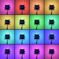 thumbnail image 2 of Fotodiox Pro FACTOR Prizmo 150 RGB+W LED Light - 1x1' Multi Color Dimmable Studio Light with Special Effects Settings, 2 of 10