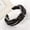 Black, variant on MSJUHEG Wide Cute Headband Knotted Headband Elastic Head Scarf Curly Pineapple Head Wrap Wide Hairband Cloth Headbands for Curly Hai Women Hair Head Black One Size