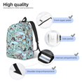 thumbnail image 3 of JUNZAN pirate with funny animals Pattern Travel Laptop Backpack for Men Women,Casual Daypack College Backpack Business Work Bag for Weekender Business Hiking -Small, 3 of 6