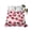 Crimson Pink Snow, variant on Twin Flat Sheet Only Summer Strawberry Flower on Pink Soft Microfiber Cooling Bedding Sheets Daisy Floral Cartoon Style Flat Bed Sheet