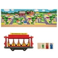 thumbnail image 3 of Holgate Toys Mister Rogers’ Neighborhood Red Trolley Set, 5 Pieces, 3 of 5