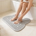 thumbnail image 4 of EGNMCR Bathroom Rugs, Rugs for Living Room, Area Rug Silicone Foot Scrubbers Shower Mat Antiskid Massage Foot Wash Pad Deep Clean Exfoliating Spa Foot Cleaner Bristles For Shower Silicone floor mats, 4 of 6