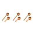 thumbnail image 1 of Goriertaly 2pieces Food Grade Walnut Wooden Spoon For Easy Cleaning Precise Measuring Beech 3Set, 1 of 6