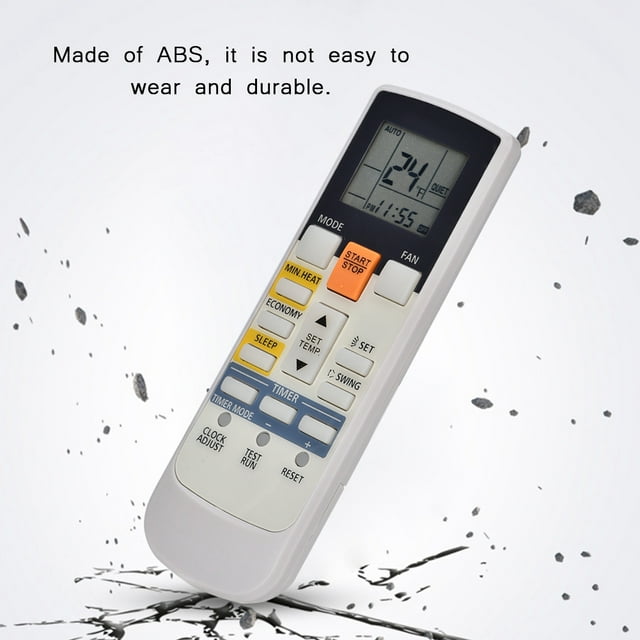 Control remoto Para aire acondicionado Fujitsu Bling Bling ABS distancia >8 metros