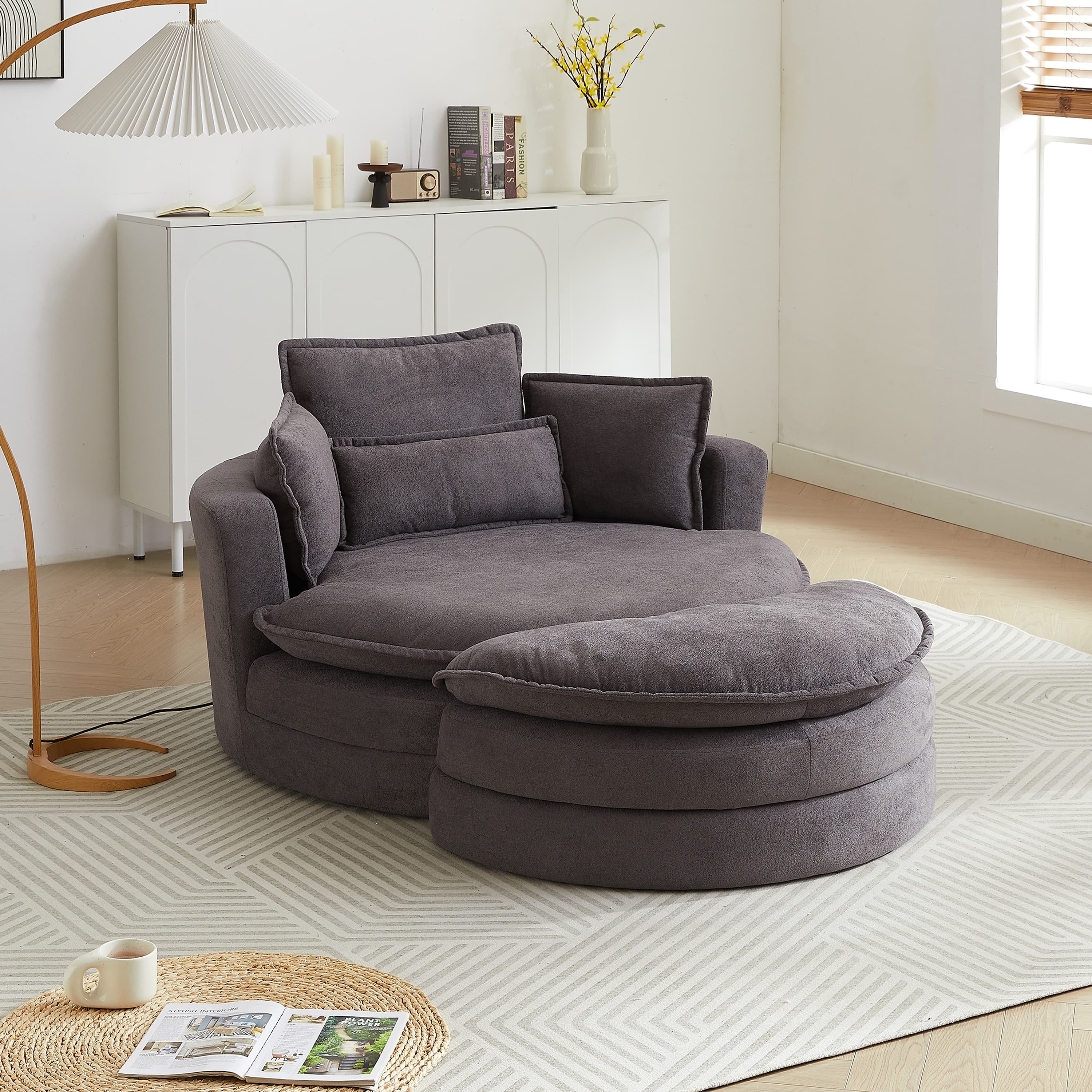 MAYEERTY 78.75" Reclining Sofa, Pull-Out Sofa Bed with USB and tape-c charging ports, L-Shaped Sectional Sofa with Reclining Storage and Arm Side Organizer Pocket Features, Living Room Comfort Sofa