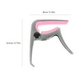 thumbnail image 2 of CATIEBYE Compact Acoustic Guitar Capo Clamp for Electric Guitar Versatile Portable Music Accessory, 2 of 6