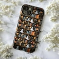 thumbnail image 5 of Cozy Halloween Bookshelf Phone Case for iPhone 16 15 14 13 12 11 Pro Max, Mini & Plus – Cute Ghosts, Autumn Flowers & Vintage Books Phone Cover, 5 of 6