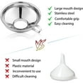 thumbnail image 4 of Canning Funnel for Kitchen Use, Wide Mouth Funnel for Mason Jars, Large Canning Funnels for Filling Bottles, Stainless Steel Food Funnel, 4 of 7