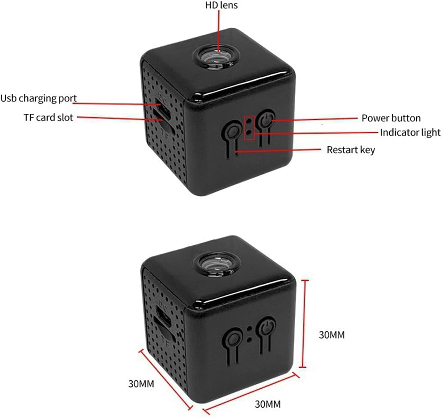 Ai Smart Security Camera - Wire-Free, 4k HD Remote Monitor with Night Vision & Motion Tracking, for Home, Office and Pet Monitoring