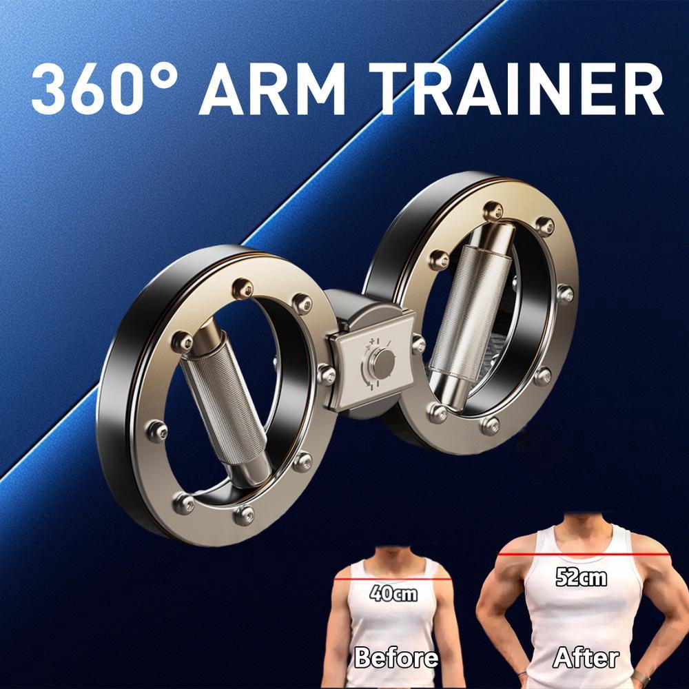 8 to 15 Pounds Adjustable Rotator Machine | Multifunctional Hand And Forearm Trainer Gym | Hand Forearm Trainer, Forearm Exerciser For Gym Workouts Rehabilitation With Non-Slip Foam Handle
