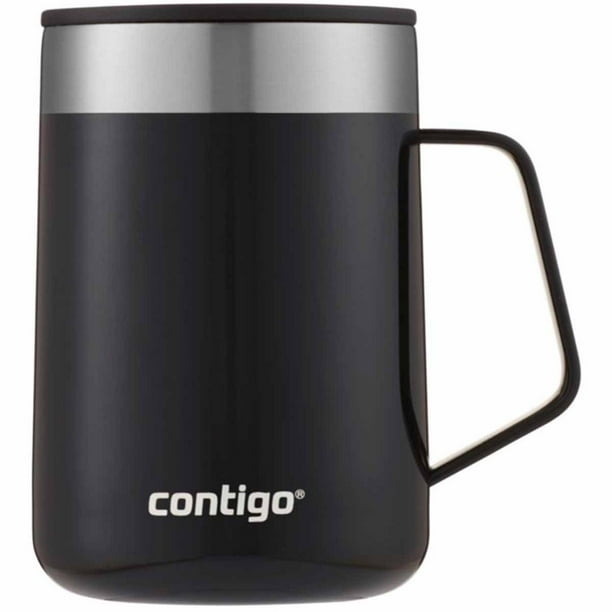 Taza Contigo Streeterville de Acero Inoxidable con Asa, 414 ml