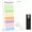 Colored Lines, variant on 60 Sheets Weekly Meal Planner for Fridge, 7x10" Grocery List Magnet Pad for Fridge Undated Menu Planner with Tear off Shopping List for Meal Planning and Convenient Shopping, Colorful Ink