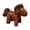 Brown, variant on YIFAEUX Horse Doll Plush Toy Non-Fading Easy to Clean Stuffed Animal Doll Child-friendly Stuffed Animal Doll Home Decor