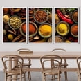thumbnail image 3 of wall26 Framed Canvas Print Wall Art Set Indian Garam Masala Turmeric Spice Blend Food Kitchen &amp; Cooking Photography Realism Decorative Colorful for Living Room, Bedroom, Office - 24"x36&quot, 3 of 5