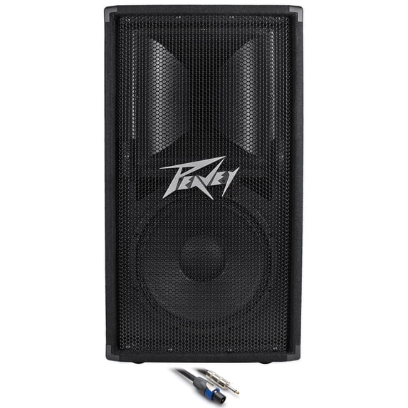 Peavey PV112 12" Inch Passive PA Speaker Monitor +FREE Speaker Cable