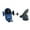 Blue, variant on Kiplyki Automatic Clamping Wireless Charger Car Holder Smart Infrared Sensor Vent Mount Mobile Phone Bracket Stand