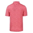 thumbnail image 3 of Men's Cutter & Buck Red Indianapolis Indians DryTec Pike Constellation Print Stretch Polo, 3 of 3