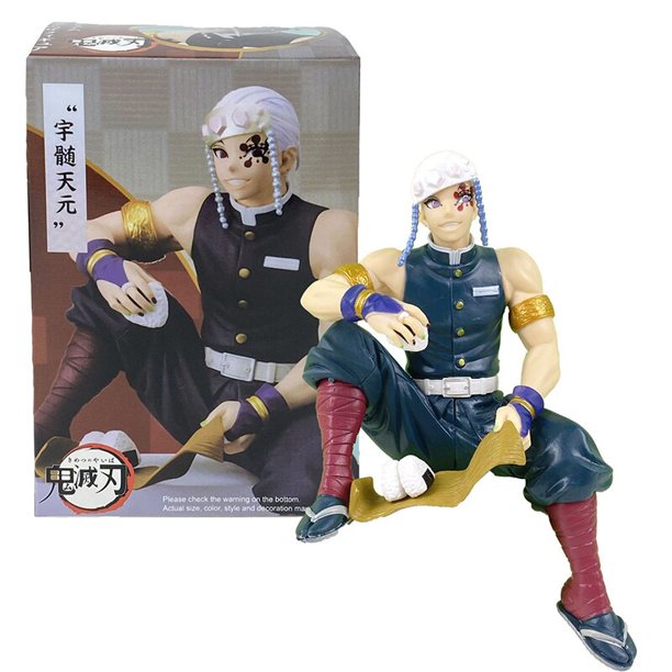 Estatua de Demon Slayer Kimetsu No Yaiba, modelo de estatuilla de Anime, figura de acción GK Mitsuri Kanroji, juguete de colección, amor Hashira Figma Fivean Figuras de anime
