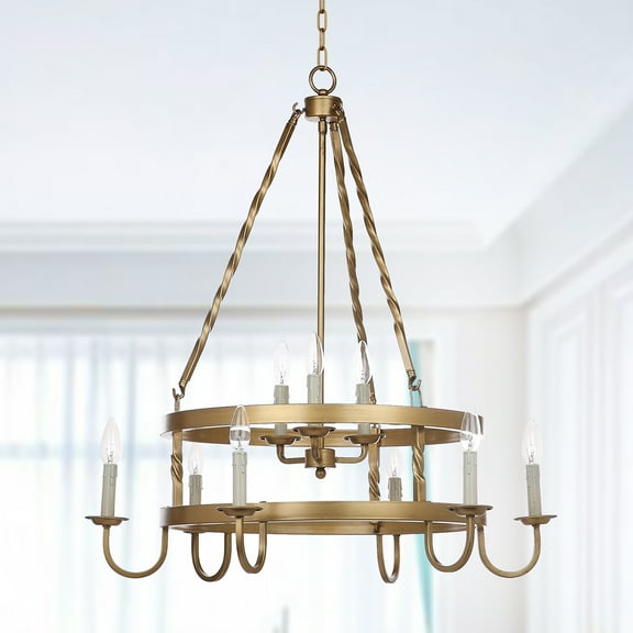 Safavieh Crowley 31 in. Dia. Adjustable Chandelier, Gold