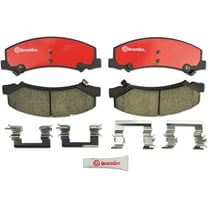 Brembo 08-09 Buick LaCrosse/06-11 Lucerne/Cadillac DTS Front Premium NAO Ceramic OE Equivalent Pad