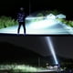 thumbnail image 4 of Fiudx Potente Linterna Led Xhp50, Recargable Por Usb, Modos Alto, Bajo y Sos, Enfoque Ajustable, Resistente Al Agua, Ideal para Senderismo Al Aire Libre, Emergencias de Supervivencia, Tamaño Extensib, 4 of 7
