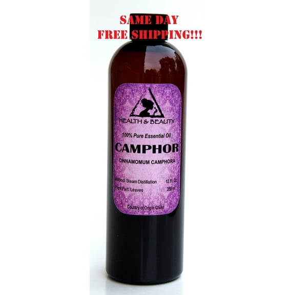 CAMPHOR ESSENTIAL OIL AROMATHERAPY 100% PURE NATURAL 12 OZ