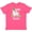 Vintage Hot Pink, variant on Inktastic St. Patrick's Day Llama Be Irish with Green Shamrocks Youth T-Shirt