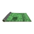 thumbnail image 2 of Ahgly Company Indoor Round Oriental Emerald Green Modern Area Rugs, 4' Round, 2 of 4