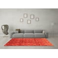 thumbnail image 3 of Ahgly Company Indoor Rectangle Oriental Orange Industrial Area Rugs, 8' x 10', 3 of 4