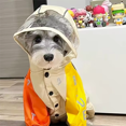 thumbnail image 3 of Dog Raincoat Waterproof Pet ClothesFour Legged WorkWear for Maltese Rain Coat Small Medium Dogs Jumpsuit Raincoat Puppy Outfits (Yellow,M), 3 of 3