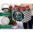 thumbnail image 6 of BOOHIT Christmas Gift Baskets Family Empty Women Hamper Cute Storage Bin Holiday Decor (Dinosaur Santa Claus), 6 of 7