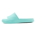 thumbnail image 2 of LAVRA Women's Cushion Slip On Blue Sport Water Slide Sandals M, 2 of 2