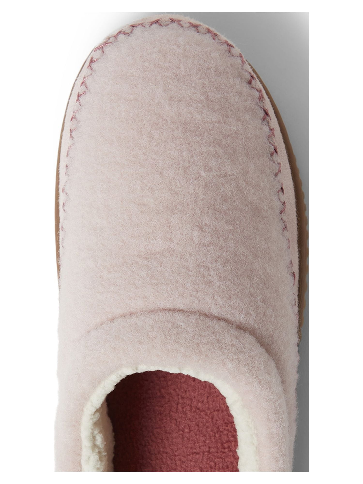 Dearfoams Cozy Comfort Women's Mixed Material Clog Slippers