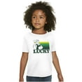 thumbnail image 4 of Popeye The Sailor Man Lucky St Paddys Crewneck T Shirts Boy Girl Teen Brisco Brands M, 4 of 6