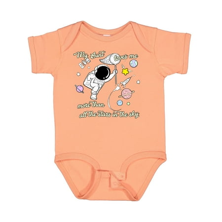 

Inktastic My Aunt Loves Me Boys or Girls Baby Bodysuit