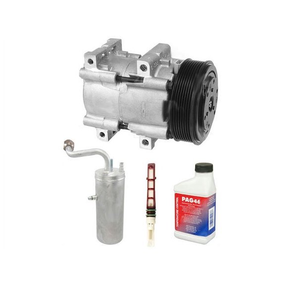 A/C Compressor Kit - Compatible with 1999 - 2003 Ford F-350 Super Duty 7.3L V8 2000 2001 2002