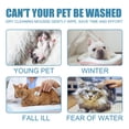 thumbnail image 4 of 60ml Cleaning Foam Relieve Itchiness No Rinse Dog Cat Bathing Shampoo Pet Supply, 4 of 5