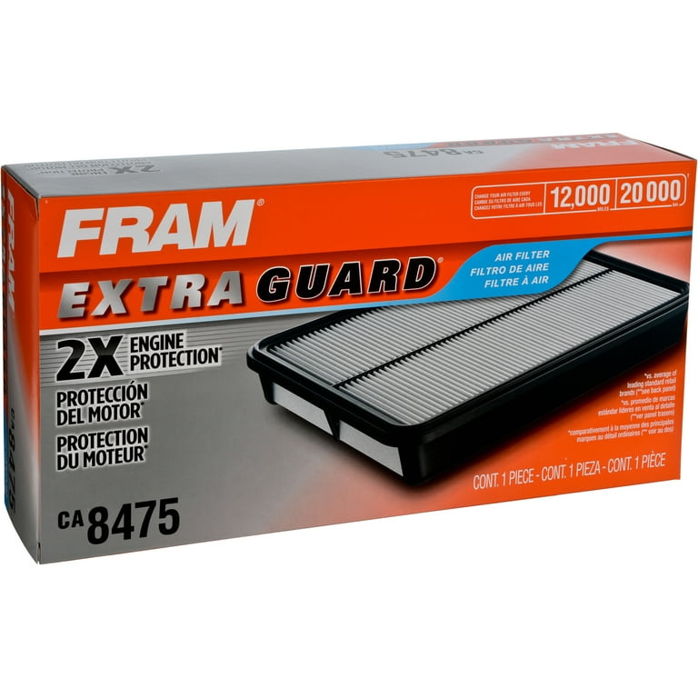 FRAM Extra Guard Air Filter, CA8475 for Select Acura and Honda