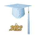 thumbnail image 2 of Cheers.US Graduation Unisex Matte Adult Graduation Cap with Tassel, 2 of 7