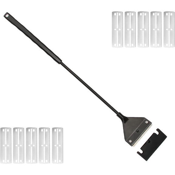 ACDANC Aquarium Cleaning Tools, Algae Scraper for Glass Aquarium,Aquarium Razor Scraper with 10 Replaceable Blades,algae scraper for glass aquariums