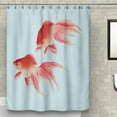 thumbnail image 4 of Fish Shower Curtain Colorful Tropical Fishes Species Bath Curtain, Ocean Bathroom Decor Polyester Fabric, 4 of 10