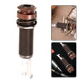 End Threaded Key Pin Vosarea Metal Threaded Guitar End Pin Jack Output Socket in Dark Red ...