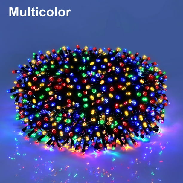 Guirnalda de luces Led de 10M-100M, guirnalda de calle, luz de hadas de 110V 220V, impermeable, para exteriores, jardín, fiesta, boda, cumpleaños, lámpara decorativa