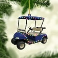 thumbnail image 2 of Personalized Golf Bag Christmas Ornaments Gift for Golf Lover Custom Golf Bag Ornament Ornament for Christmas Tree Hanging Gifts Golf Gifts for Men Dad Golf Cart Ornament (GCO15) - 3292 (Red), 2 of 7