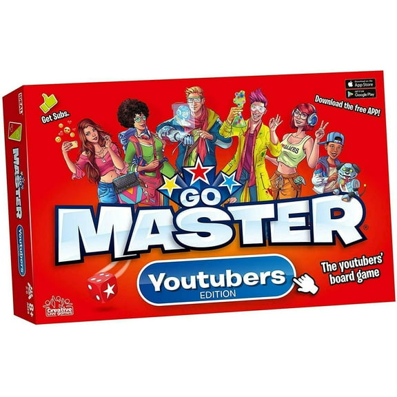 Go Masters Board Game (Youtubers Edition)