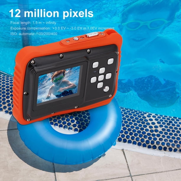 Mavis Laven Swimming Camera,Kids Waterproof Underwater Swimming Digital