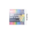 thumbnail image 3 of 6.29in Double Tip Watercolor Pens 48ml Large Capacity Washable Markers for Drawing Doodling Art, 3 of 7
