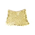 thumbnail image 4 of Mini Traje de baño BLESIY de lentejuelas Ahueca hacia fuera Joyas para el cuerpo Cubrir la cadena Dorado falda de lentejuelas, 4 of 7