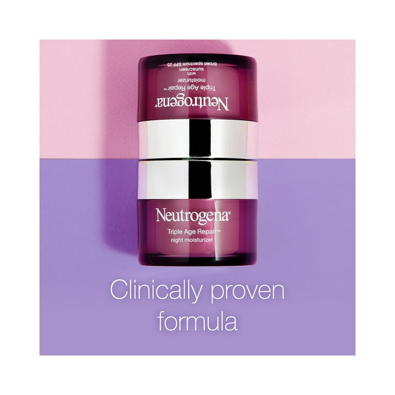 STEFANY Night Repairage ナイトクリーム Neutrogena Triple Age Repair Anti-Aging Night Face Cream